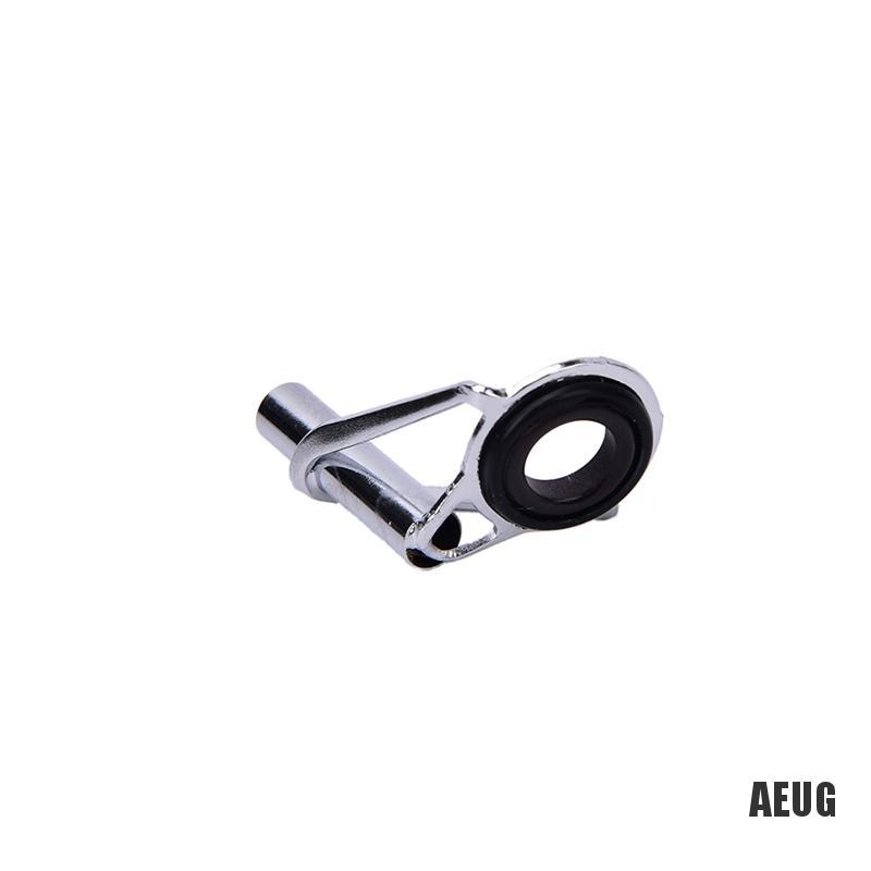 Set 80 khoen dẫn cho cần câu cá bằng thép màu đen với 10 kích thước