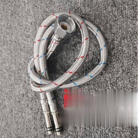 Dây cấp nước /50/60CM, ống dẫn nước inox nóng lạnh bồn rửa mặt, vòi rửa chén