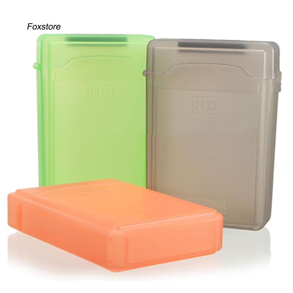 Hộp nhựa đựng ổ đĩa cứng SATA 3.5'' IDE HDD chống bụi tiện dụng