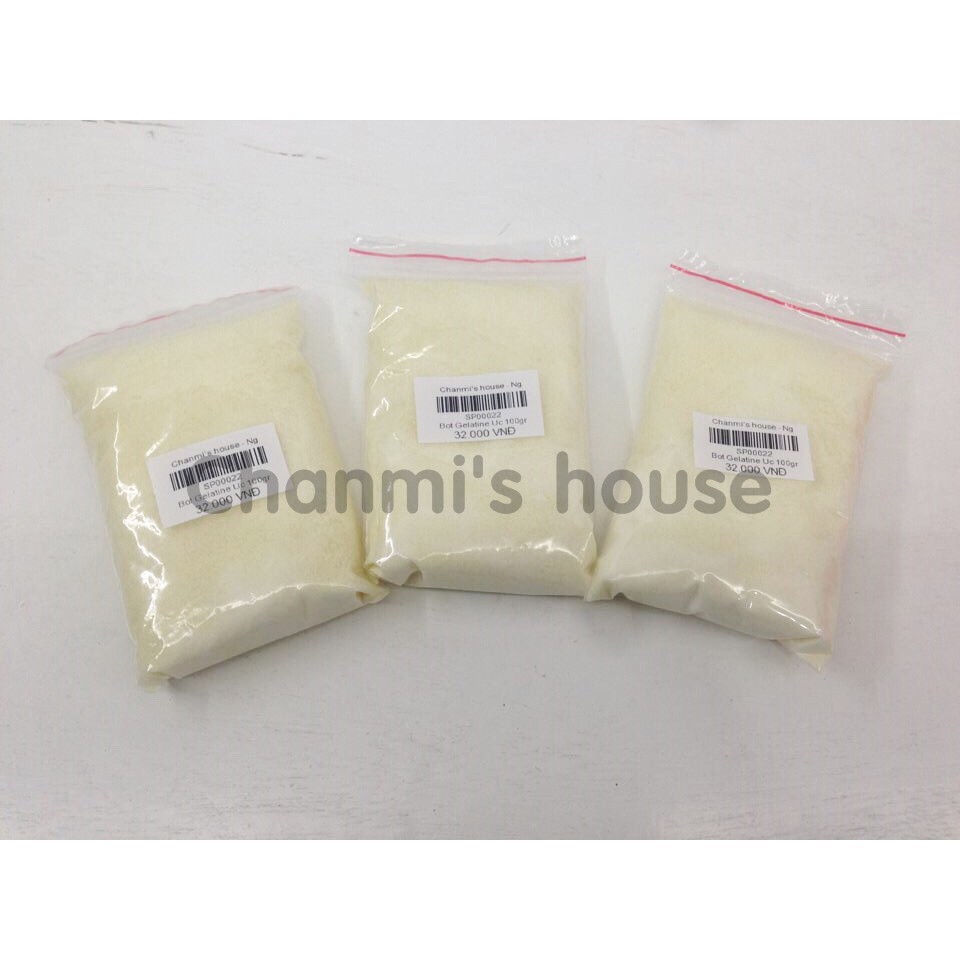 Bột gelatine Pháp 100gr