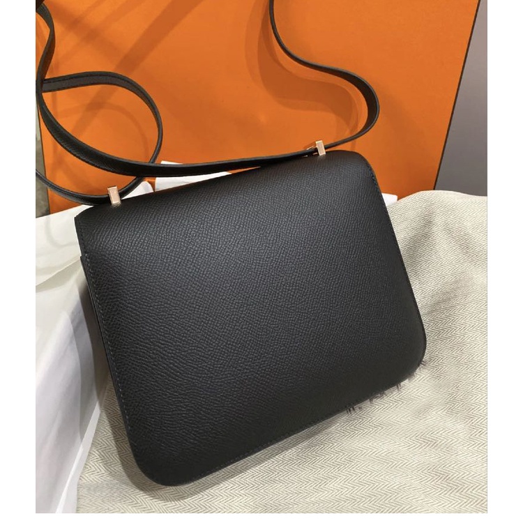 Túi xách JASMIN NOIR từ da PU hình vuông cỡ nhỏ phong cách cổ điển thời trang cho nữ