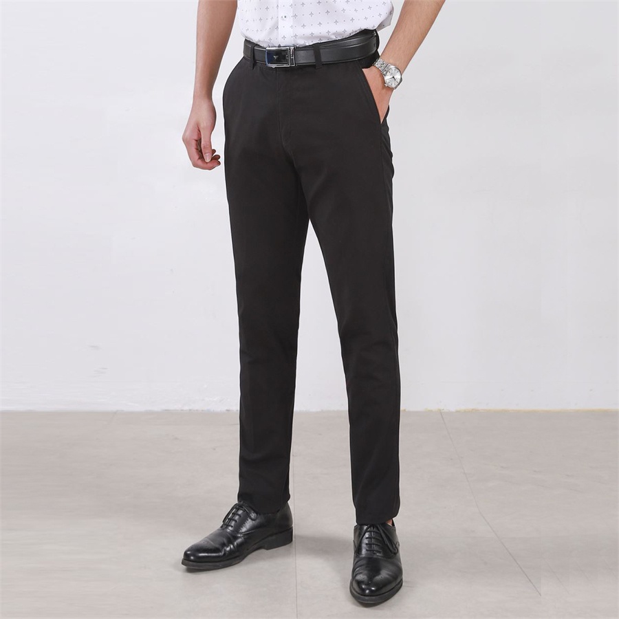 Quần kaki nam Aristino cotton from rộng AKK00608 TAG 695K