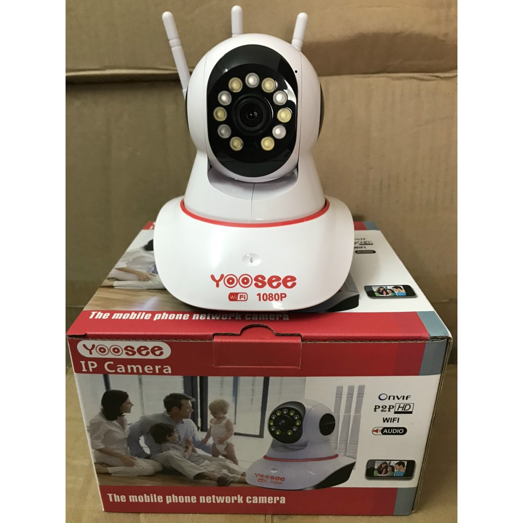 Camera Yoosee 3 anteng 1.0-2.0 Mpx- 720P-1080P kèm thẻ nhớ 32G