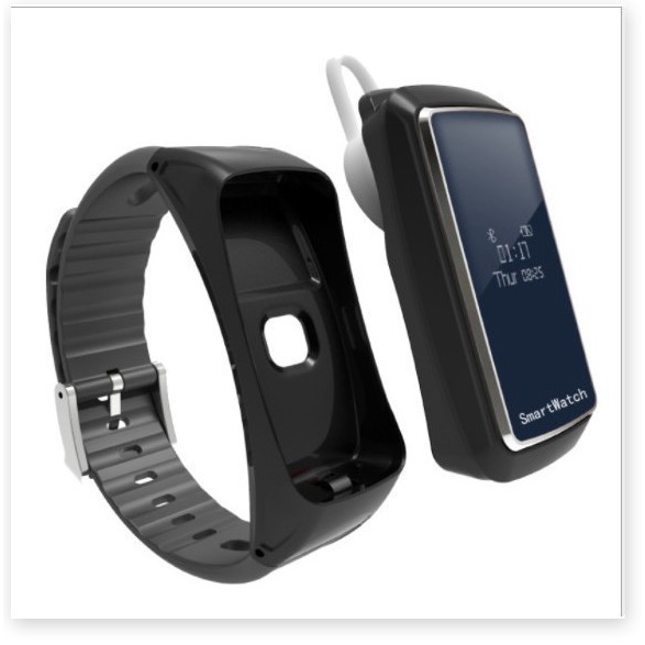 Đồng hồ tích hợp tai nghe bluetooth đeo tay 2in1 B2