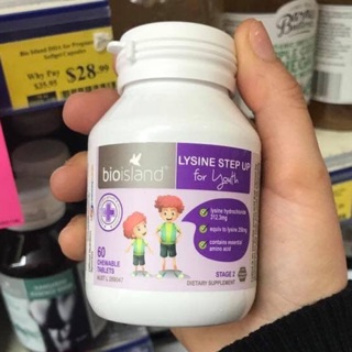 Viên lysine tăng chiều cao cho bé từ 6 tuổi 60 viên