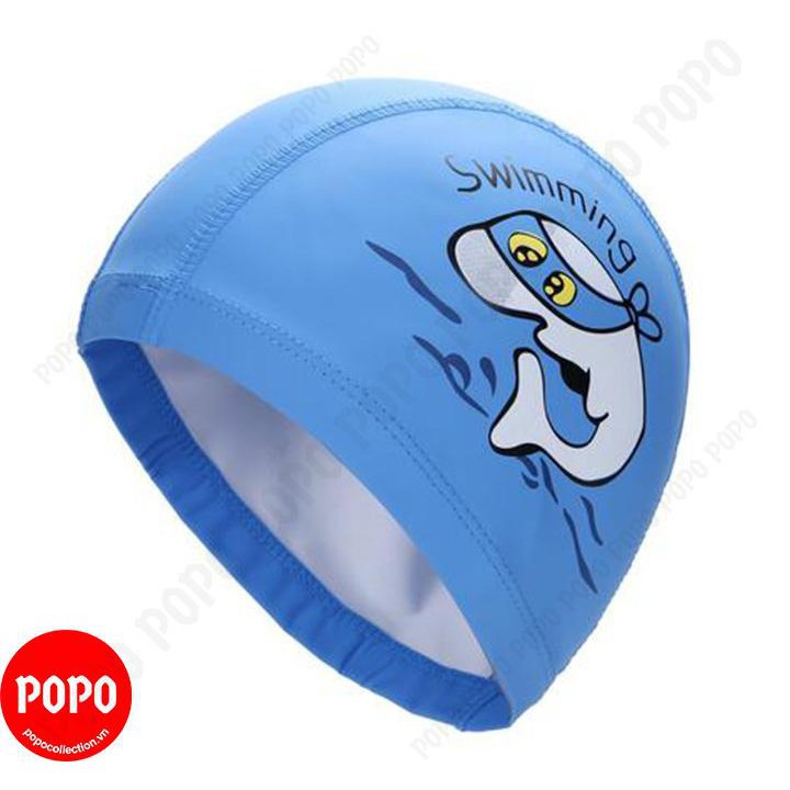 Bộ Kính bơi trẻ em hình cua, Mũ ngộ nghĩnh, Bịt tai kẹp mũi POPO Collection chống tia UV, sương mờ