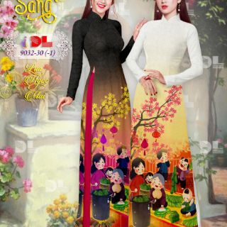 Vải áo dài Tết