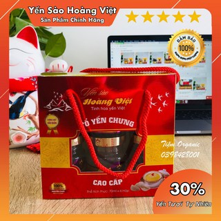 Tổ Yến Chưng Sẵn Set Quà 6 Hũ Đủ Vị Chứa 30% Yến Tươi Tự Nhiên