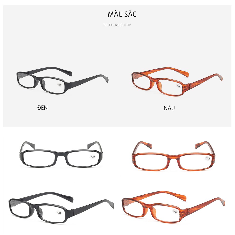 Kính đọc sách lão thị viễn thị LF-111