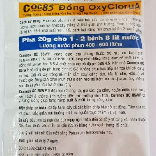 Thuốc trừ bệnh Coc 85 WP (gói 20g)