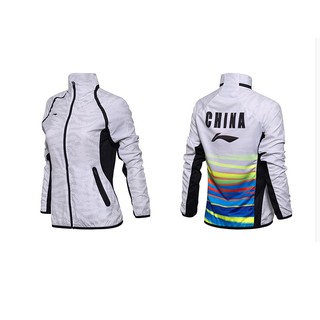 Bộ gió cầu lông nữ Lining 219 (đen - trắng)