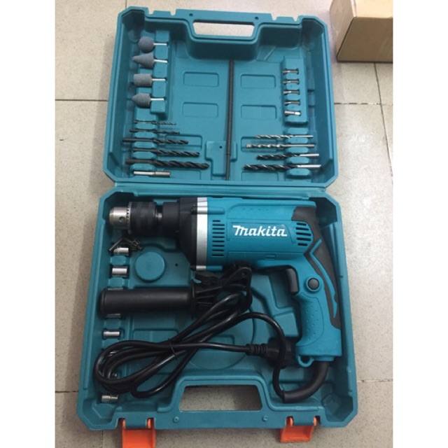 Máy khoan makita đầu 13 có khoan tường