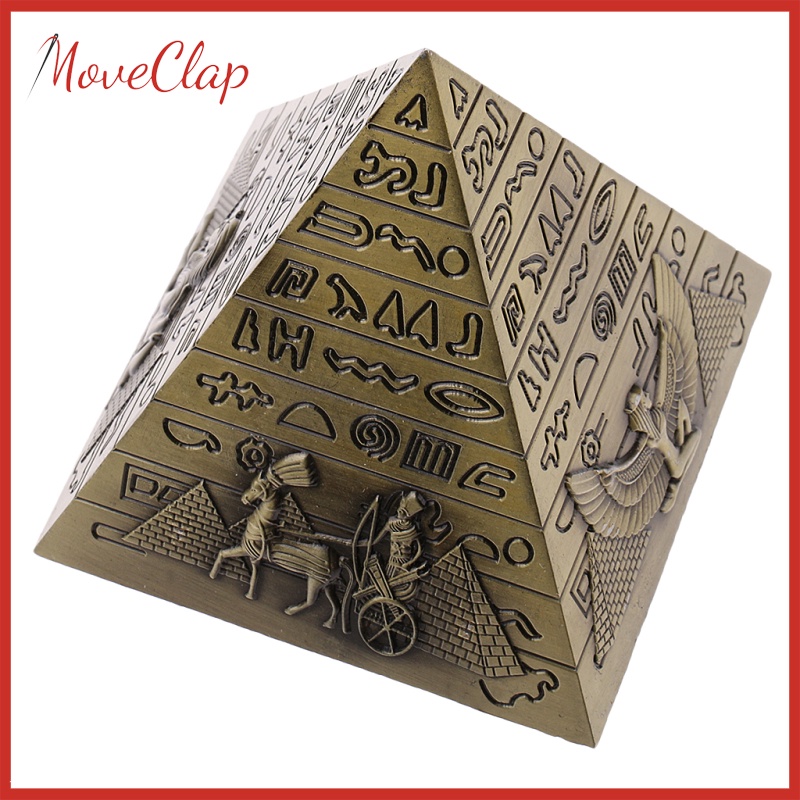 Đồ trang trí Kim Tự Tháp Ai Cập Bằng Đồng Dùng Trang Trí