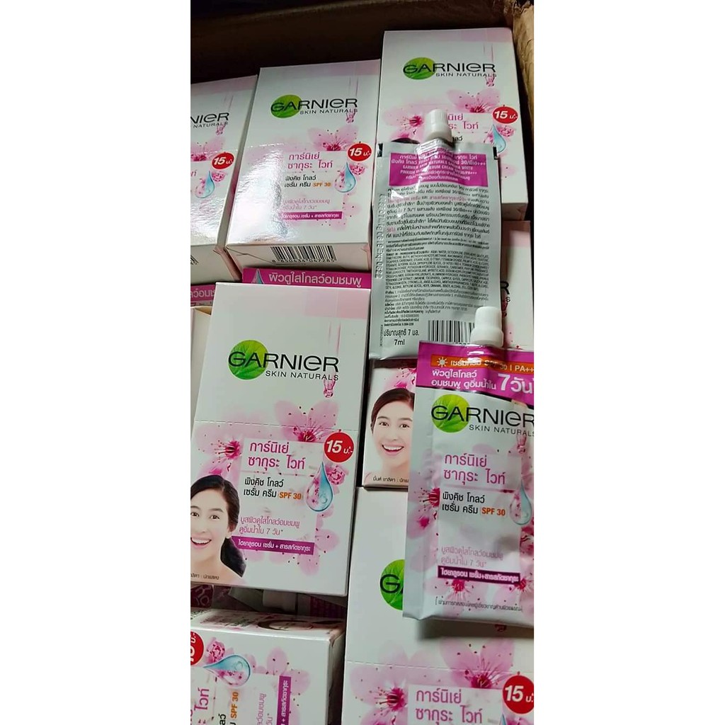 6 tuýt kem dưỡng Garnier thái lan