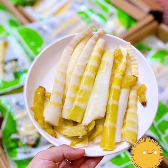 Măng trúc - Măng bóc vỏ muối cay Tứ Xuyên