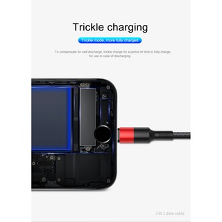 ✅FREESHIP ✅ Cáp sạc nhanh đa năng Hoco 3 đầu IP, Micro, TypeC - HappyTech
