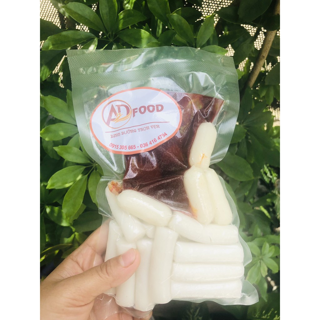 Gói 100g sốt nấu bánh gạo, mì cay