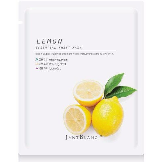 Mặt nạ Jant Blanc Hàn Quốc (nha đam, mật ong, chanh, rau má, dưa leo, sâm, ngọc trai)