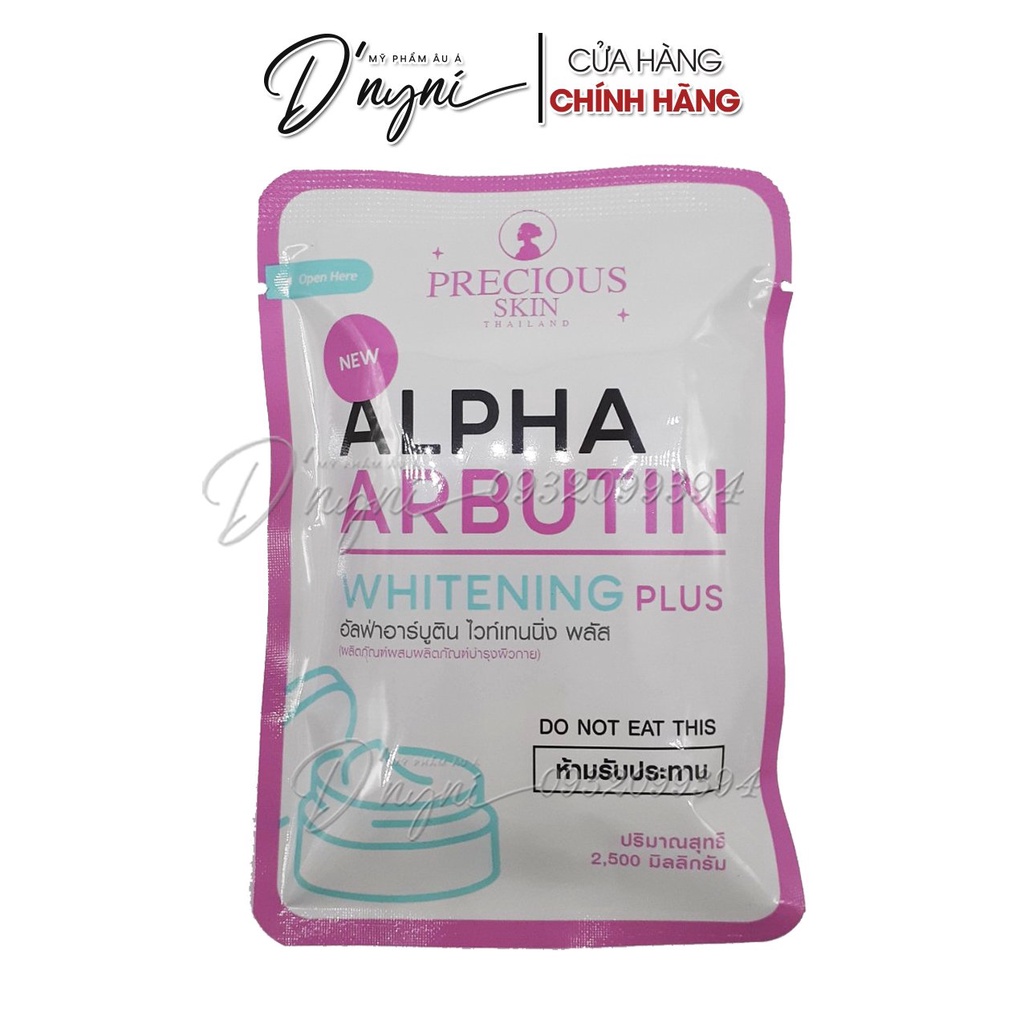 Gói 10 Viên Dưỡng Da Alpha Arbutin Whitening Plus Capsules Powder