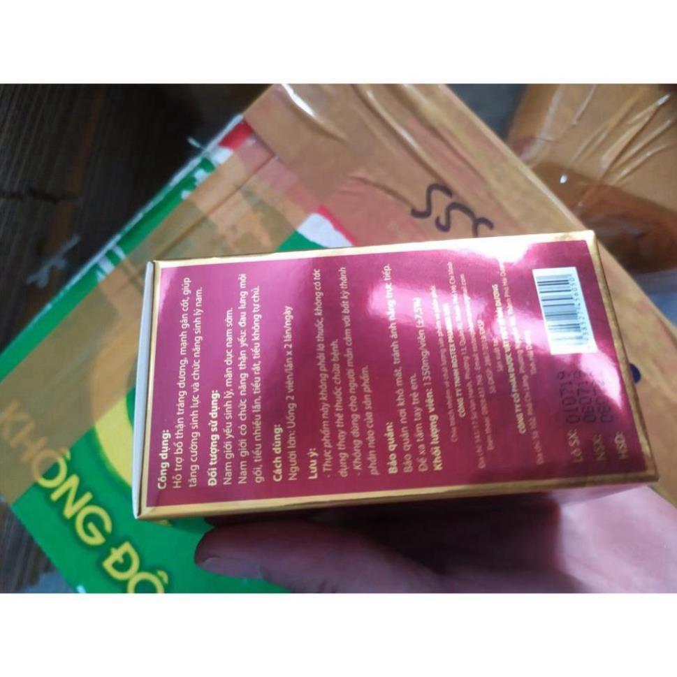 Tăng cường sinh lý Bổ Thận Nam tăng cường chức năng thận yếu đau lưng mỏi gối ,tiểu tiện nhieu lan tiểu rát T t