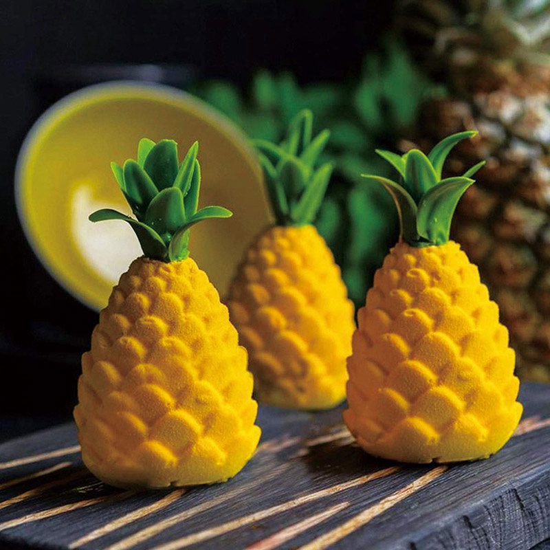 Khuôn Silicone Làm Bánh Tạo Hình Trái Cây 3D Độc Đáo Tiện Dụng