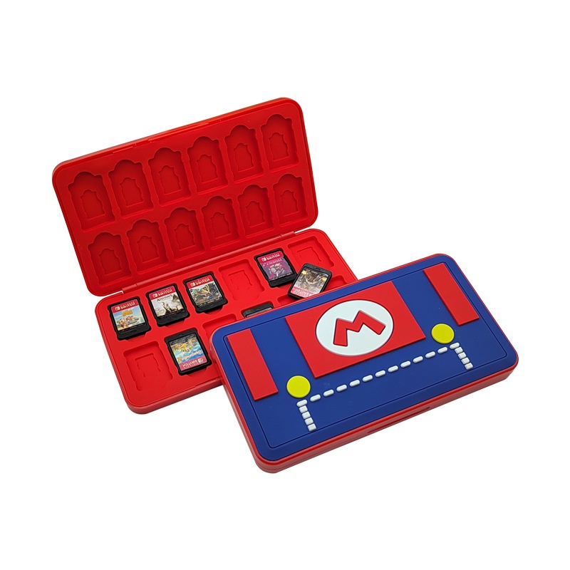 Hộp đựng thẻ chơi game Nintendo Switch bằng silicone hít nam châm