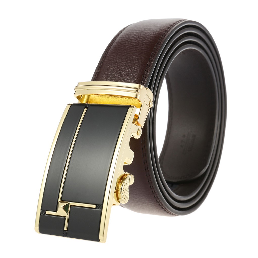 Thắt Lưng Nam Da Bò Cao Cấp Khóa Tự Động NUTUSHOP - NT83