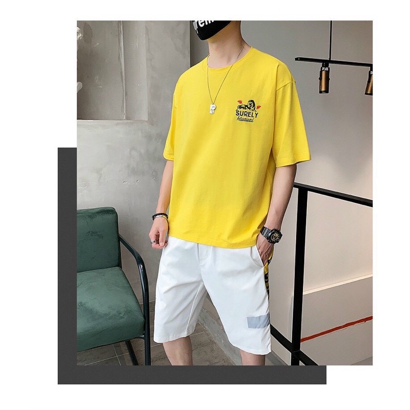 [ Hot 2021- Siêu Mát !! ] Đồ bộ hè nam, Bộ mặc nhà, Bộ thể thao nam SURELY cực chất | BigBuy360 - bigbuy360.vn