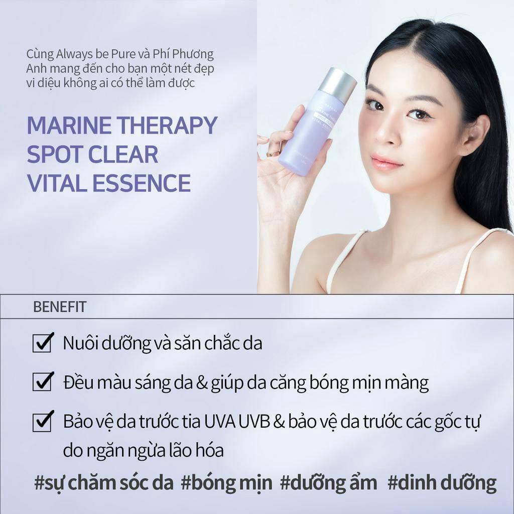 Tinh chất dưỡng da chuyên sâu ALWAYS BE PURE dạng nước trong suốt 120ml