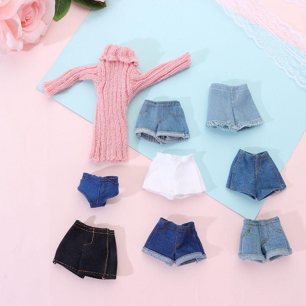 Áo Sweater Dệt Kim Mini Nhiều Màu Sắc Cho Búp Bê