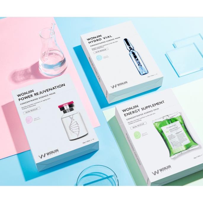 Lẻ Miếng Mặt Nạ Wonjin Effect Energy Water Toning Hydro Vial Power Rejuvenation