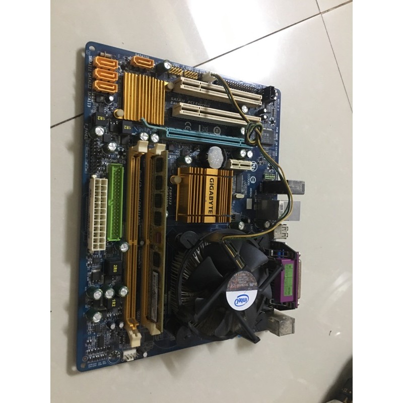 com bo g31 + celeron sl9xn(430)+ram 512mb tặng kèm quạt | BigBuy360 - bigbuy360.vn