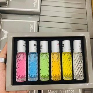 💐 Set 6 Chai Nước Hoa Tháp Chiết Dạng Lăn 💐