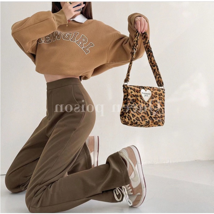 Quần dài SUXI ống rộng lưng cao tôn dáng hợp thời trang cho nữ