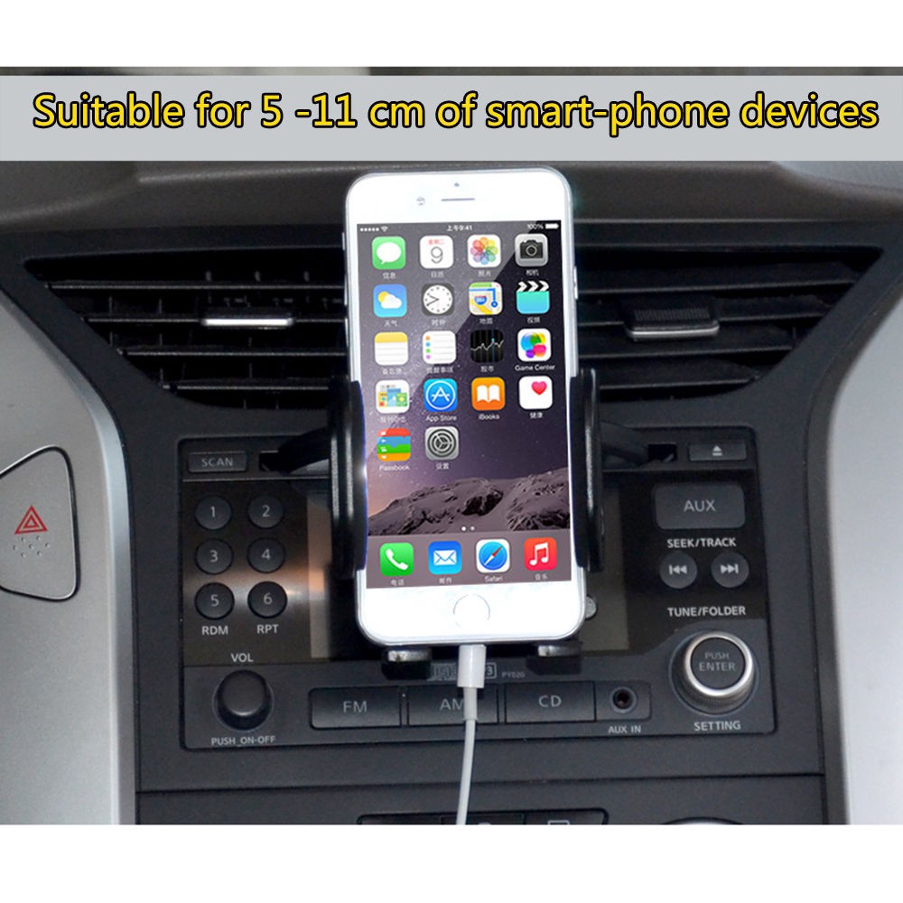 Giá đỡ điện thoại 360 độ CD tiện dụng cho xe hơi