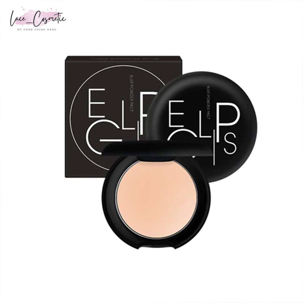Phấn Phủ Siêu Mịn, Giúp Che Phủ Lỗ Chân Lông Và Khuyết Điểm Eglips Blur Powder Pact - LACE COSMETIC