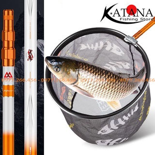 Vợt Cá Carbon MC - cán nhẹ, tải lớn