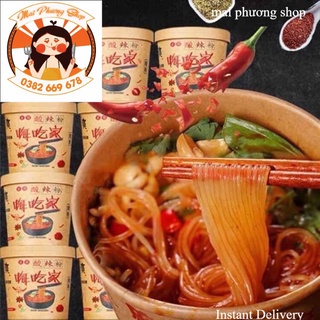 Thùng 6 hộp miến cay Trùng khánh- Miến cay trùng khánh