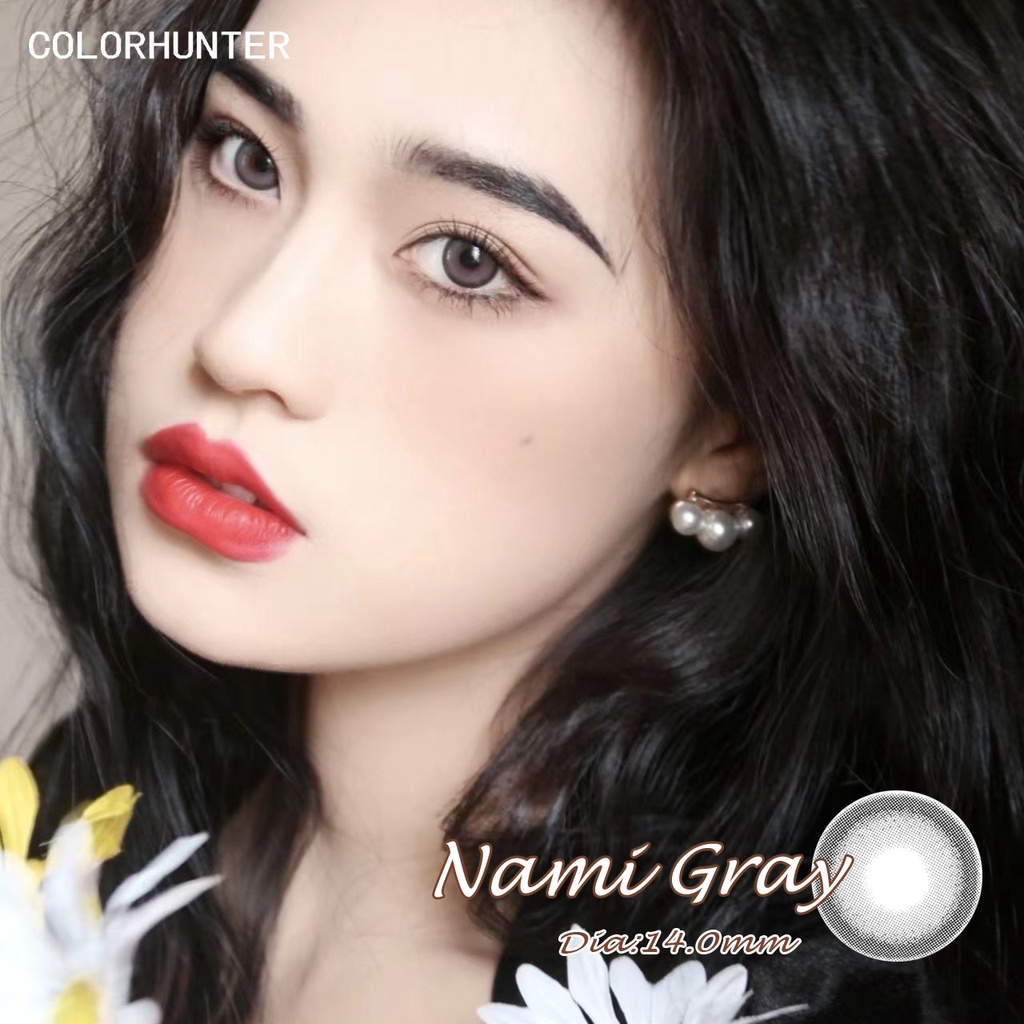Cặp kính áp tròng COLORHUNTER dùng một năm 14.0mm 0-8 độ chuyên dụng