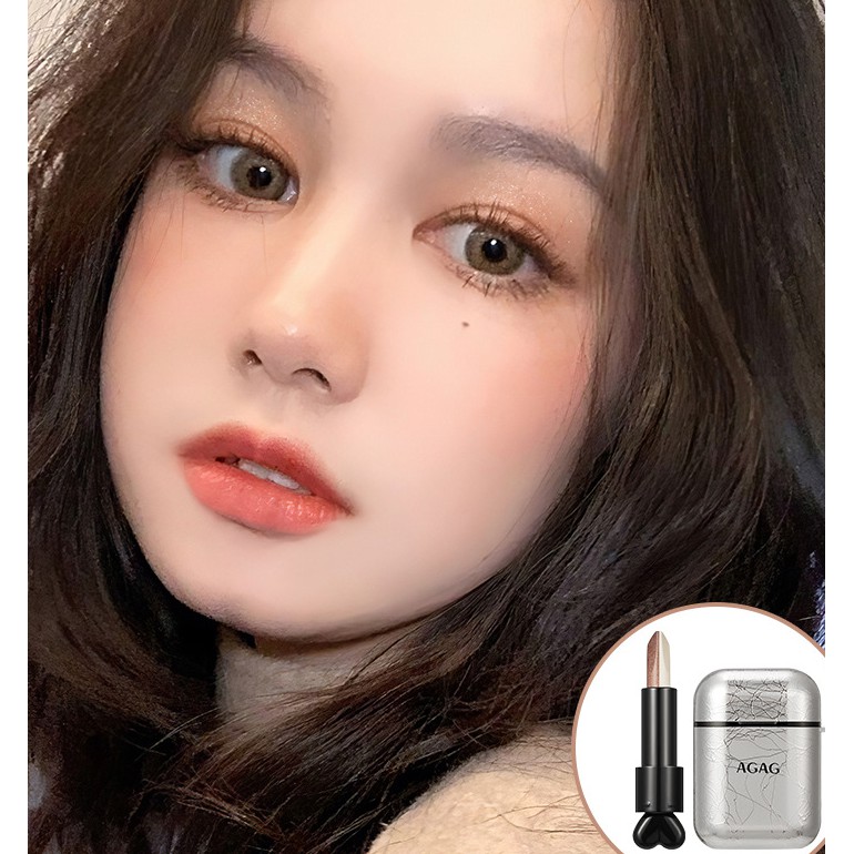 Hộp 2 thỏi nhũ mắt Highlight bền màu không thấm nước AGAG | BigBuy360 - bigbuy360.vn