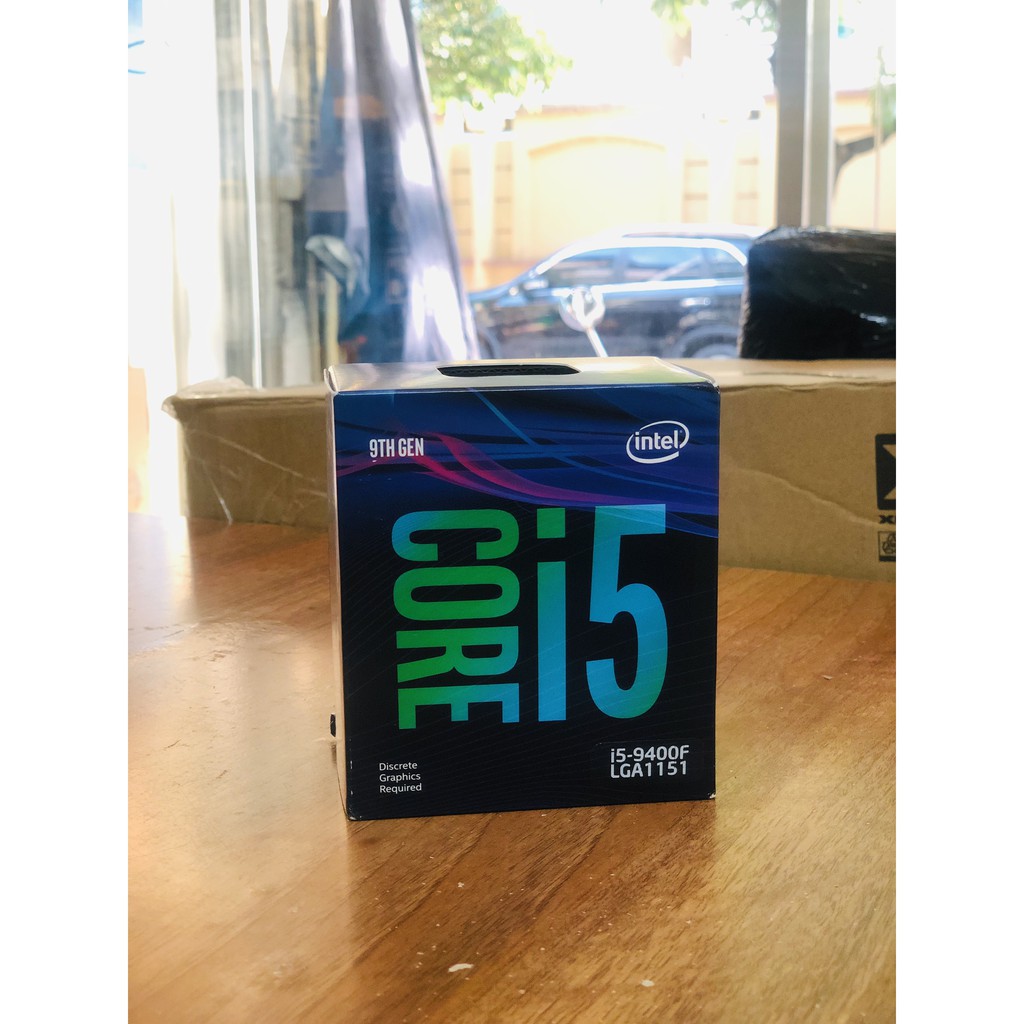 Bộ vi xử lý i5-9400f full box hãng