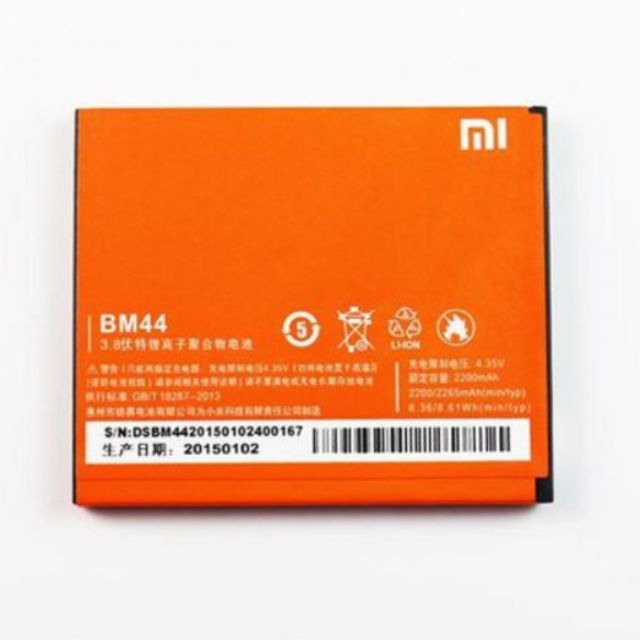 Pin xịn xiaomi redmi 2/BM44 bảo hành 6 tháng