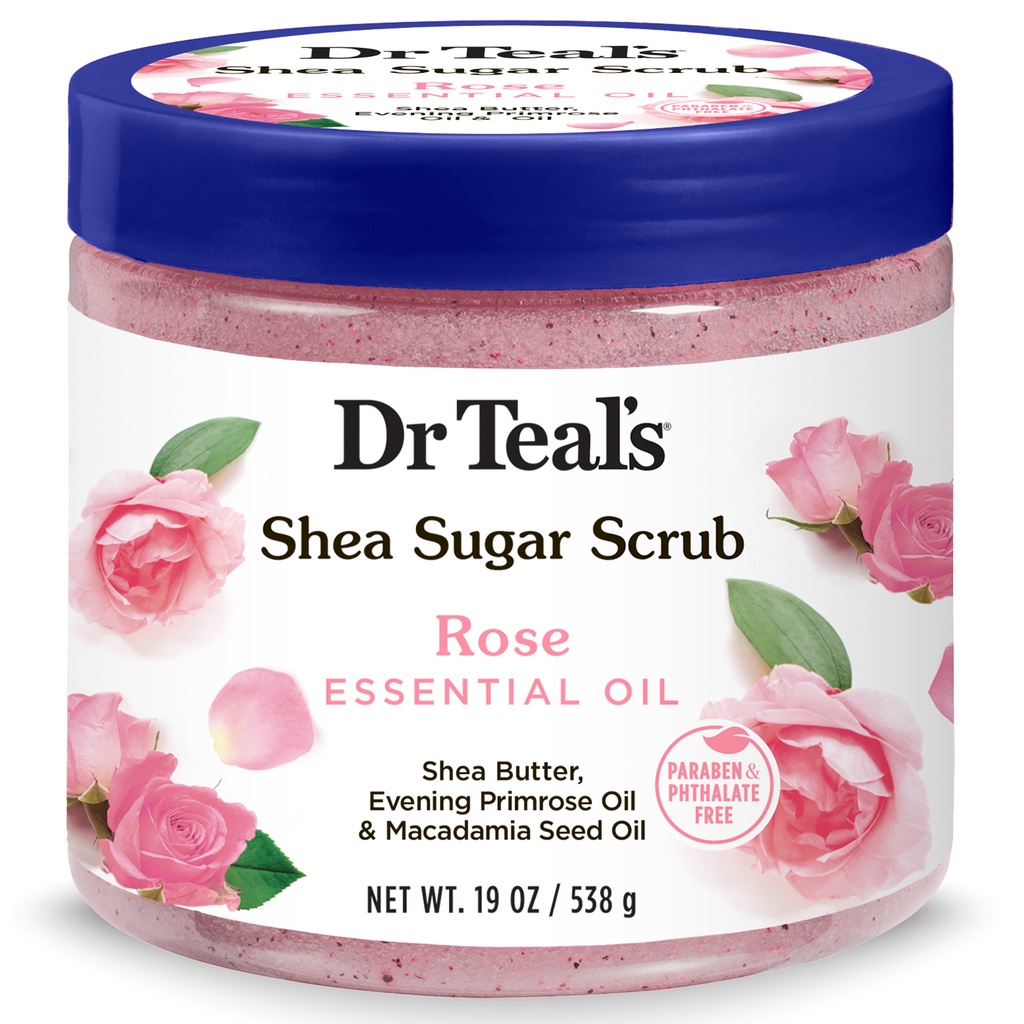 Dr Teal's tẩy tế bào chết Body 538gr