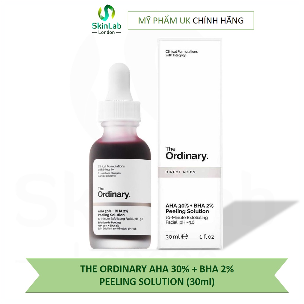 Tẩy da chết hoá học The Ordinary AHA 30% + BHA 2% Peeling Solution (Bill Anh) | BigBuy360 - bigbuy360.vn