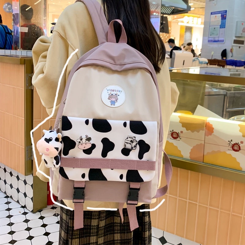 Balo nữ đi học thời trang Ulzzang Hàn Quốc, cặp sách đẹp hàng cao cấp dễ thương