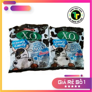 Combo 02 gói - Kẹo sữa bò Jack & Jill X.O Thái Lan hương ngọt ngào vị hấp dẫn loại 140g