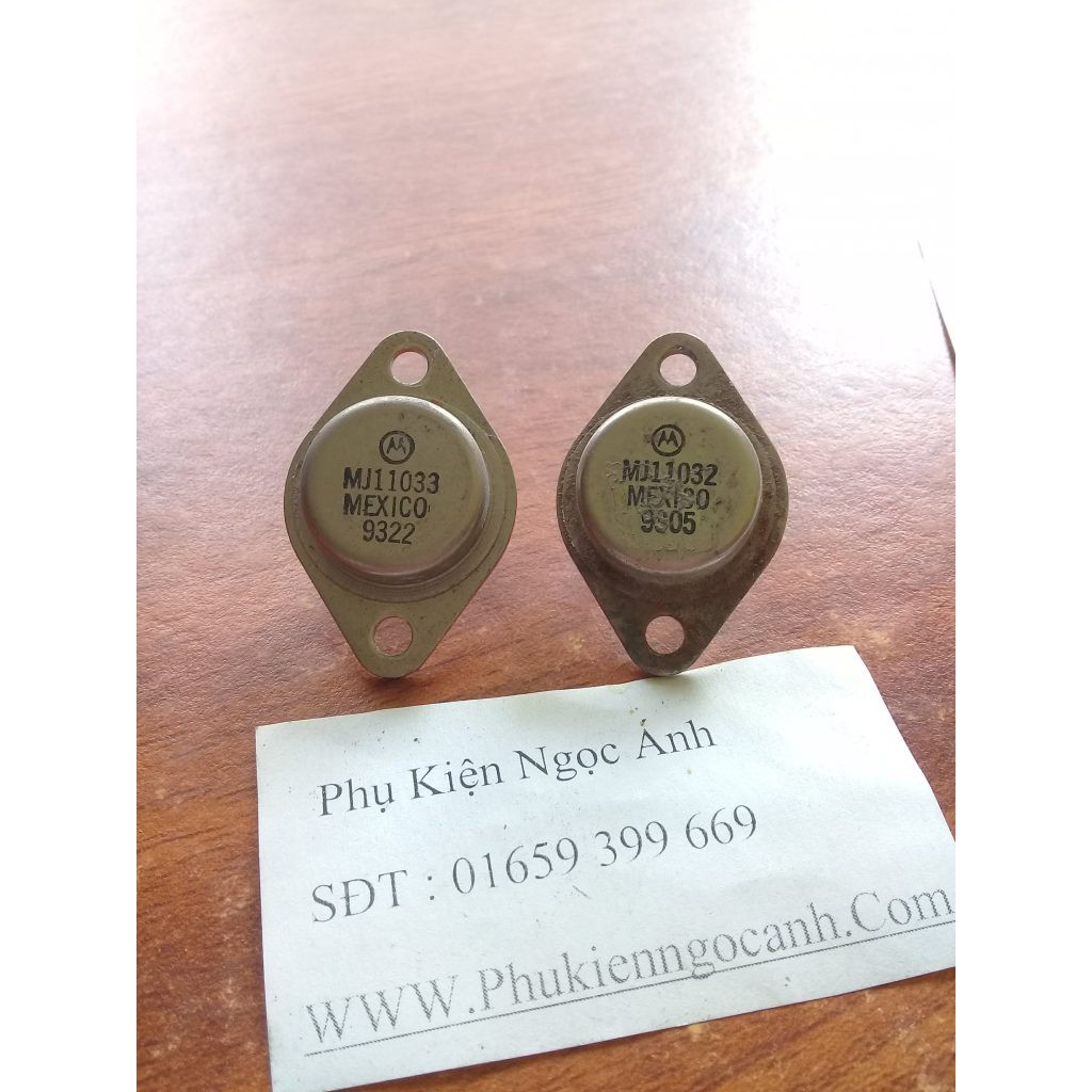 MJ11033 MJ11032 Cặp sò sắt hàng tháo máy nguyên gốc giá 150k/cặp