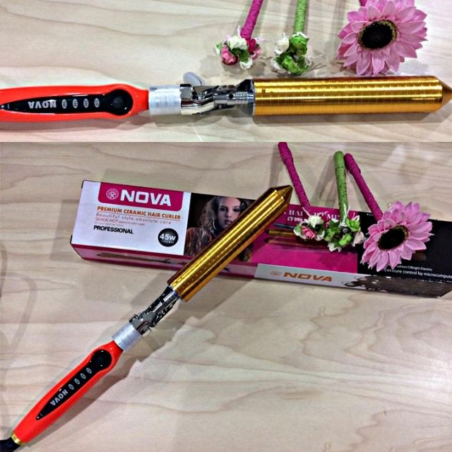 [Mã COSHOT27 giảm 10% đơn 300K] Máy uốn tóc xoăn lõi đồng Nova cao cấp (có chỉnh nhiệt) | BigBuy360 - bigbuy360.vn