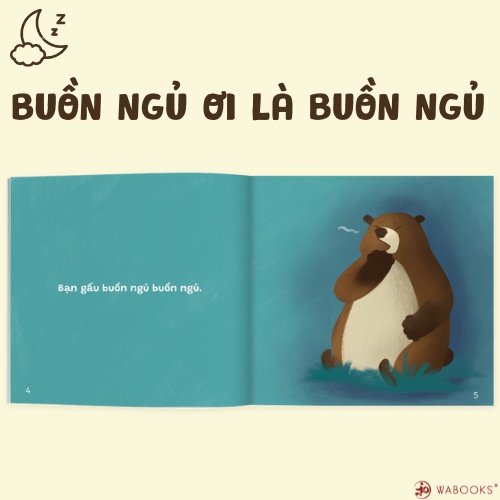 Sách Ehon Nhật Bản - Combo 3 cuốn Buồn ngủ ơi là buồn ngủ - Dành cho trẻ từ 0 - 4 tuổi