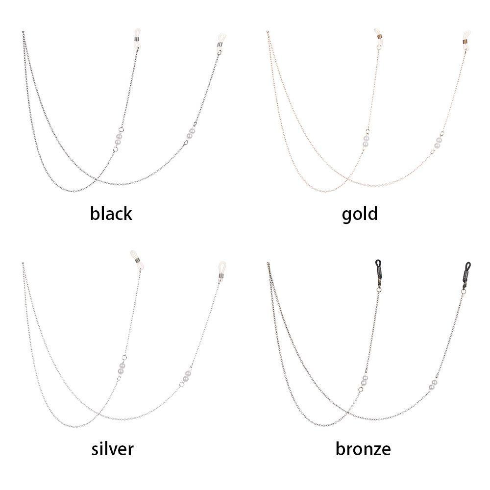 ESPO Dây Đeo Mắt Kính Đọc Sách Bằng Kim Loại Cho Nữ